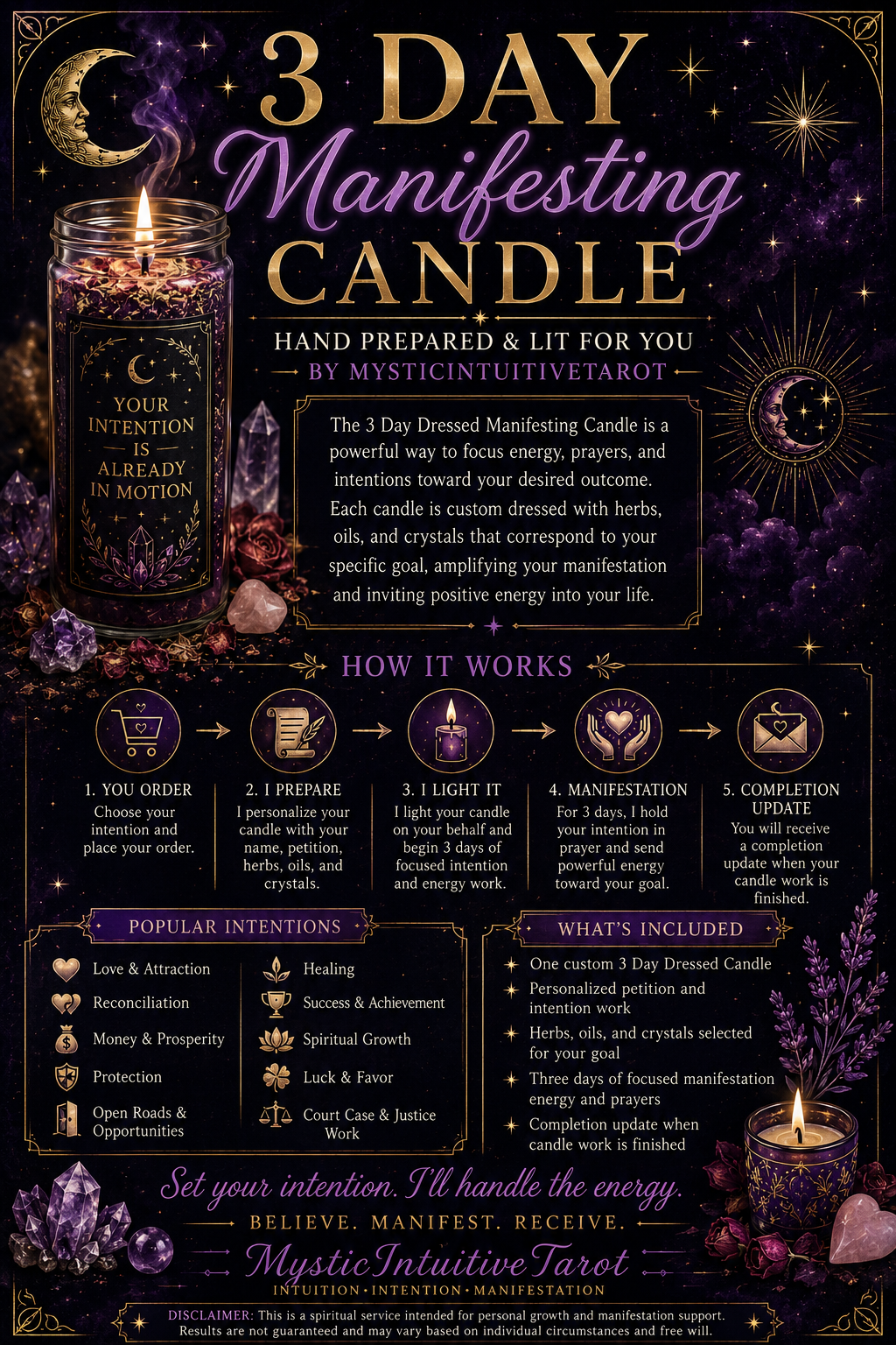 3 Day Manifesting Candle