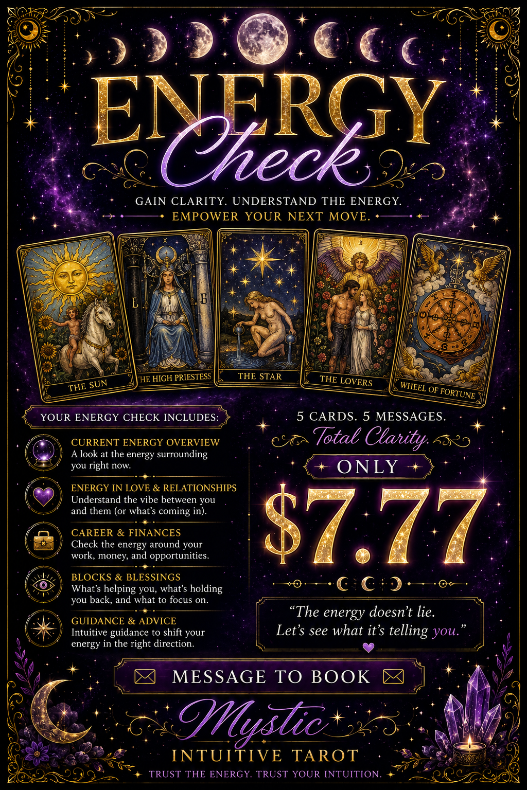 5 Card Energy Check