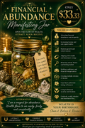 Financial Abundance Manifesting Jar