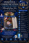 Positive Communication and Contact Manifesting Jar