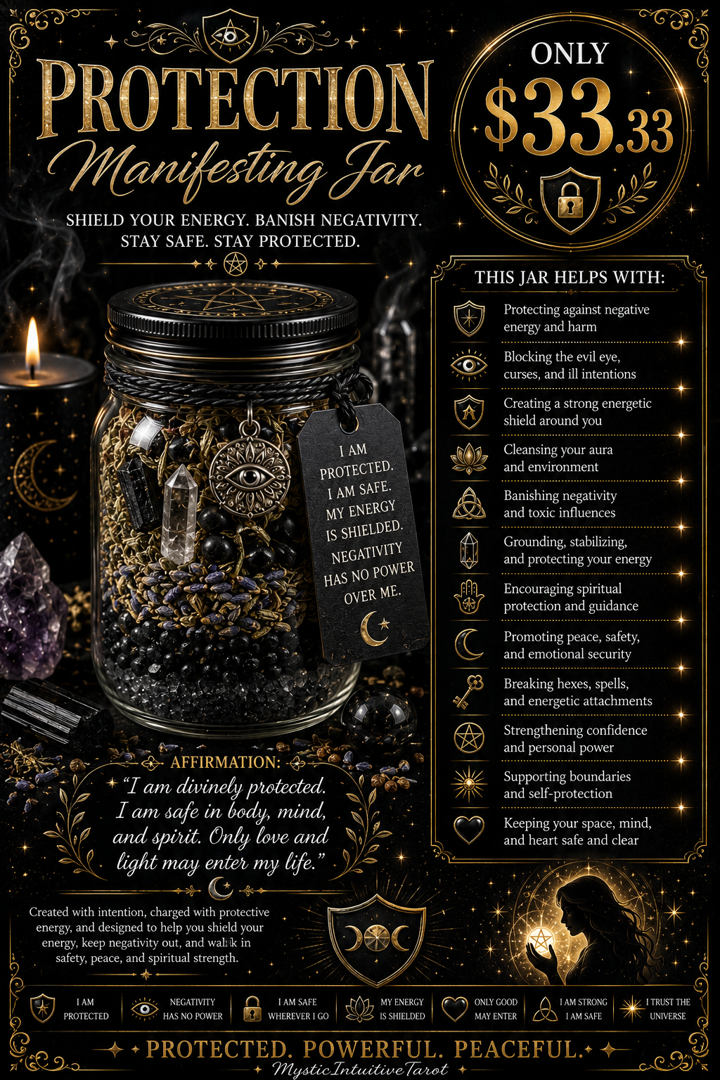 Protection Manifesting Jar