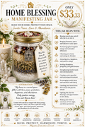 Home Blessing Manifesting Jar