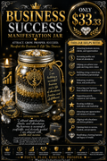 Business Success Manifestation Jar