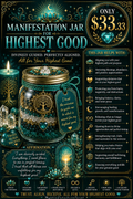 Highest Good Manifestation Jar