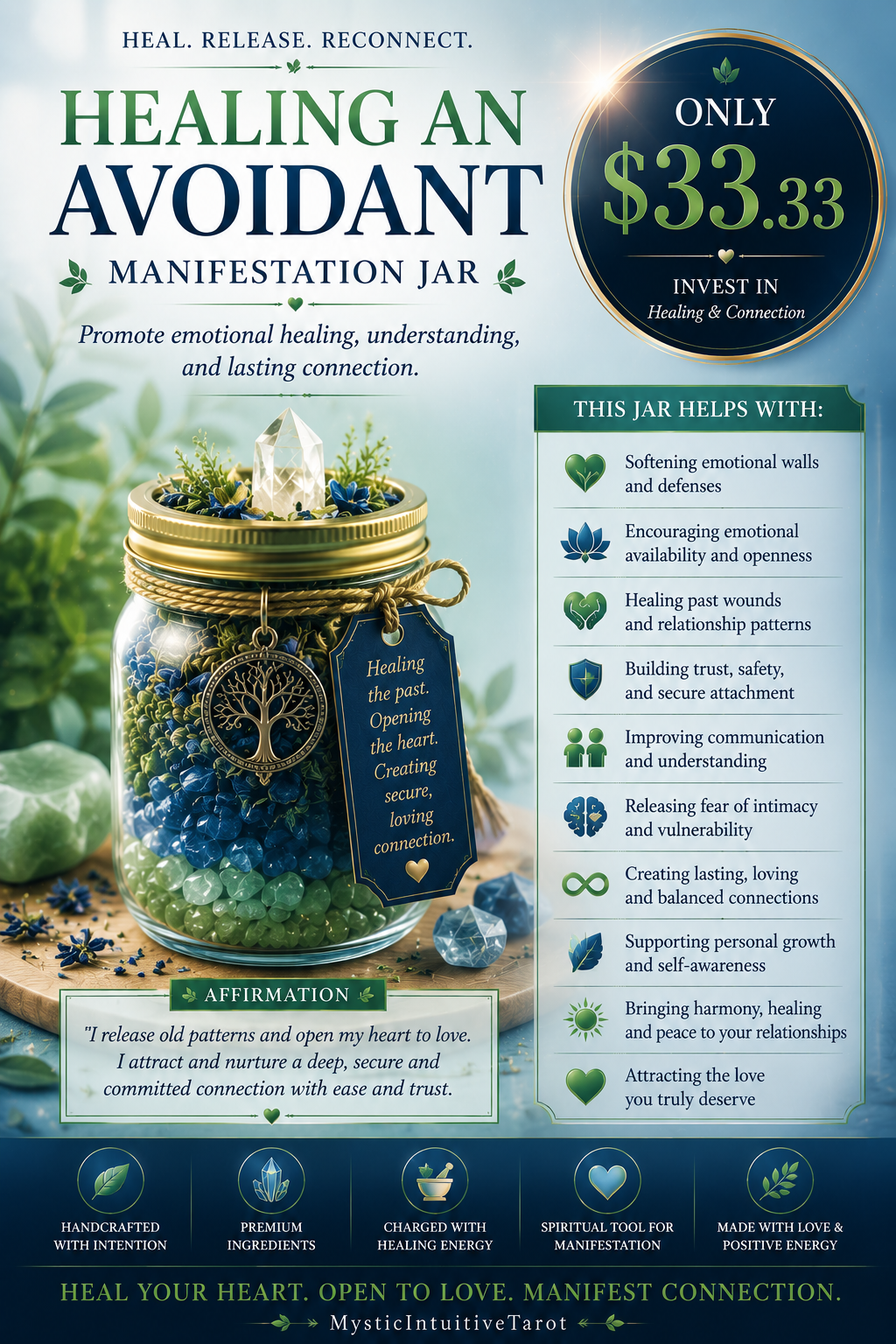 Healing an Avoidant Manifestation Jar